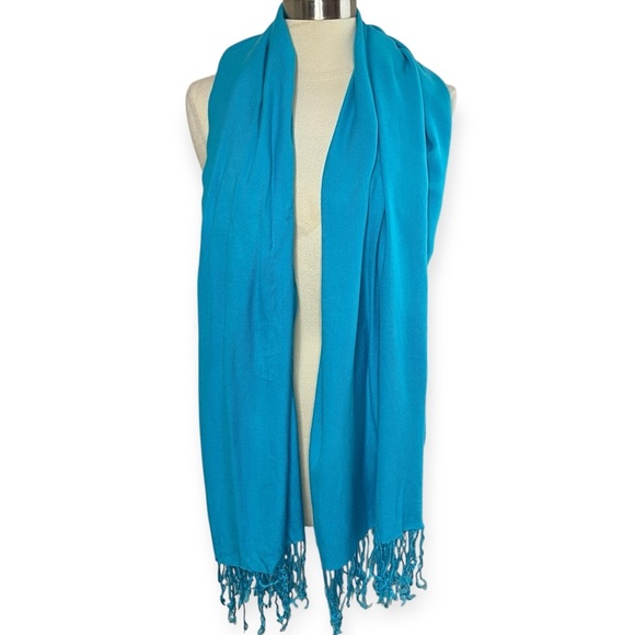 TURQUOISE Pashmina - Picture 2 of 8